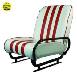 1301614 RIGHT – Mehari Complete Seat – Tiltable – Red and White