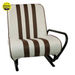 1301636 RIGHT – Mehari Complete Seat – Tiltable – Brown and White