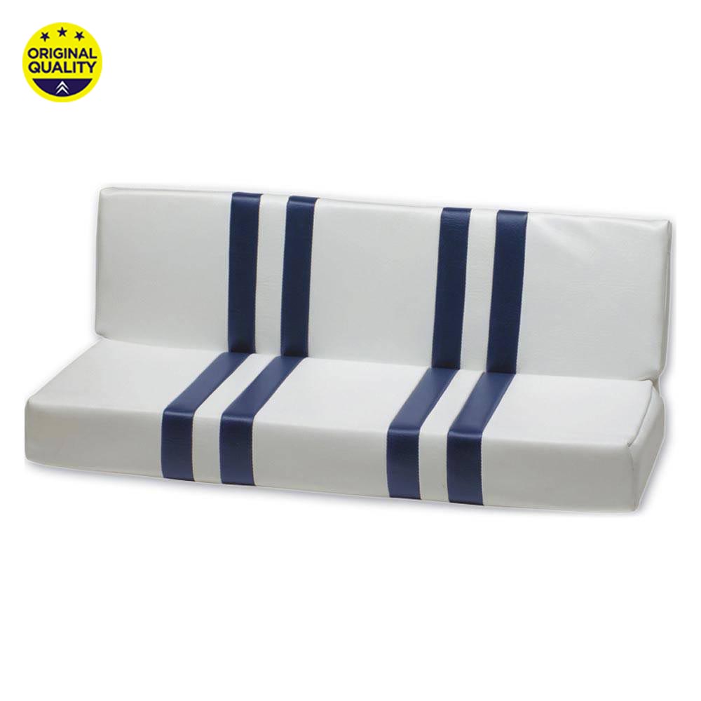 1303031 REAR - Mehari Seat Cover - Blue and White