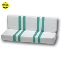 1303032 REAR – Mehari Seat Cover – Green and White