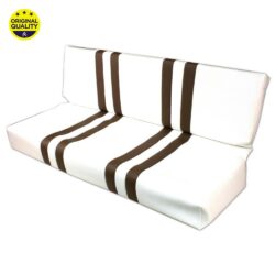 1303036 REAR – Mehari Seat Cover – Brown and White