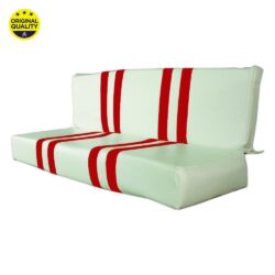 1303034 REAR – Mehari Seat Cover – Red and White