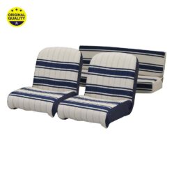 13040090 Mehari Seat Covers – Beachcomber – Complete Set – 2x Front & 1x Rear