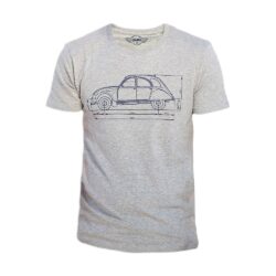 1791303 2cv Blueprint T-Shirt – Large