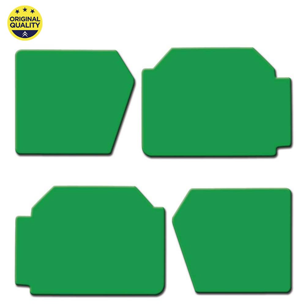 2412404 2cv Large Door Card Set - Green