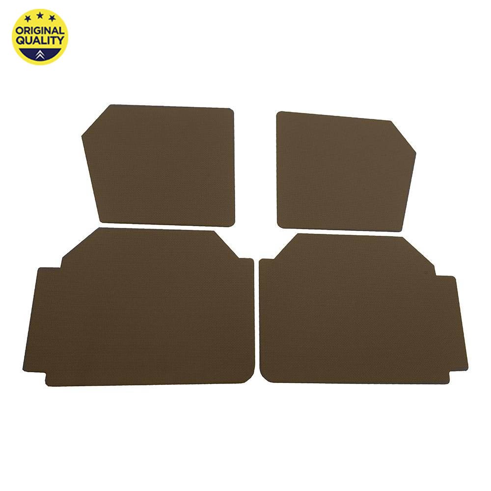 24124091 2cv Large Door Card Set - Brown Targa
