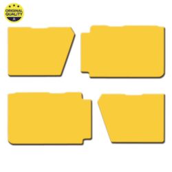 2412416 2cv Small Door Card Set – Yellow