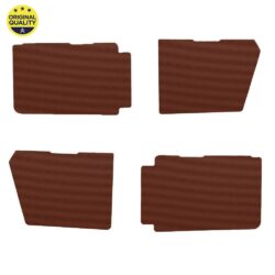 24124195 2cv Small Door Card Set – Chocolate Targa
