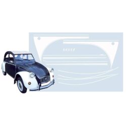 2908031 2cv Dolly Sticker Set in White