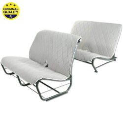 3304005 Bench Seat Cover Set – Without Sides – Grey Diamond Dolly Pattern – Complete Set