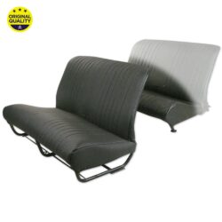 33001010 FRONT – Bench Seat Cover – With Sides – Black Targa