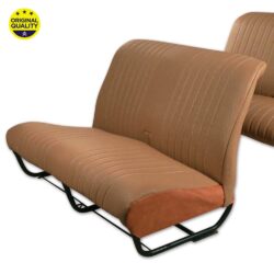 33001011 FRONT – Bench Seat Cover – With Sides – Brown Targa