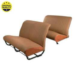 33041011 Bench Seat Cover Set – With Sides – Brown Targa – Complete Set