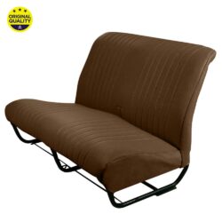 33001015 FRONT – Bench Seat Cover – With Sides – Chocolate Targa