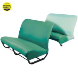 3300104 FRONT – Bench Seat Cover – With Sides – Green