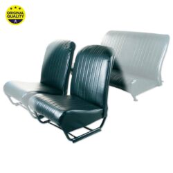 3300403 LEFT FRONT – Seat Cover – Inner Rounded Corners – With Sides – Black