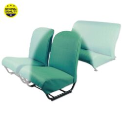 3300404 LEFT FRONT – Seat Cover – Inner Rounded Corners – With Sides – Green