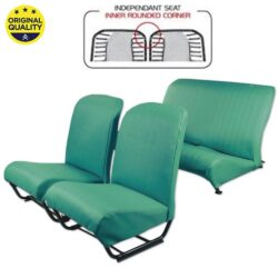 3304214 Seat Cover Set – Inner Rounded Corners – With Sides – Green – Complete Set