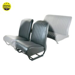 3300408 LEFT FRONT – Seat Cover – Inner Rounded Corners – With Sides – Grey