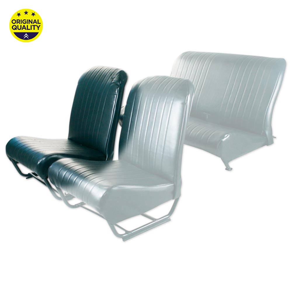 3300413 RIGHT FRONT - Seat Cover - Inner Rounded Corners - With Sides - Black