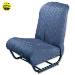 3300417 RIGHT FRONT – Seat Cover – Inner Rounded Corners – With Sides – Denim