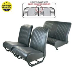 3304228 Seat Cover Set – Inner Squared Corners – With Sides – Grey – Complete Set