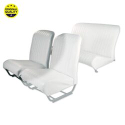 3300431 RIGHT FRONT – Seat Cover – Inner Squared Corners – With Sides – White