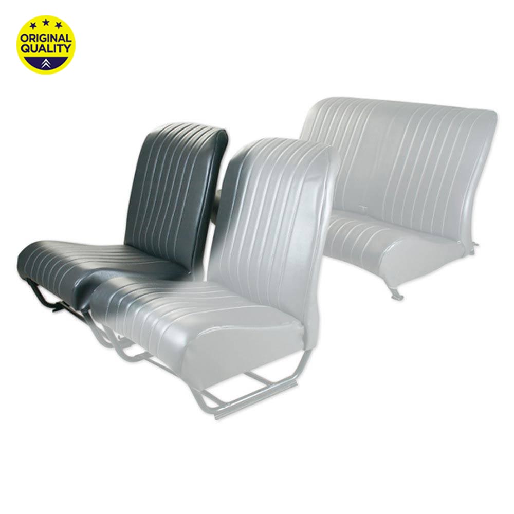 3300438 RIGHT FRONT - Seat Cover - Inner Squared Corners - With Sides - Grey