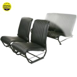 3300493 FRONT – Seat Cover – Without Sides – Black