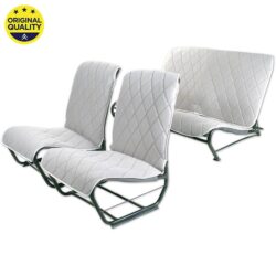3304205 Seat Cover Set – Without Sides – Grey Diamond Dolly Pattern – Complete Set