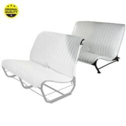 3303001 REAR – Bench Seat Cover – Without Sides – White