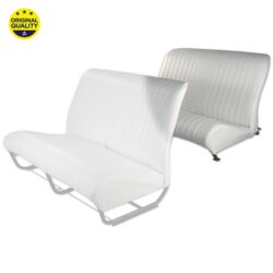 3303101 REAR – Bench Seat Cover – With Sides – White