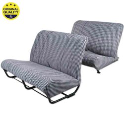 33041052 Bench Seat Cover Set – With Sides – Dogtooth Black