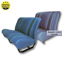 33041124 Bench Seat Cover Set with Folding Rear Seat – With Sides – Raye Blue