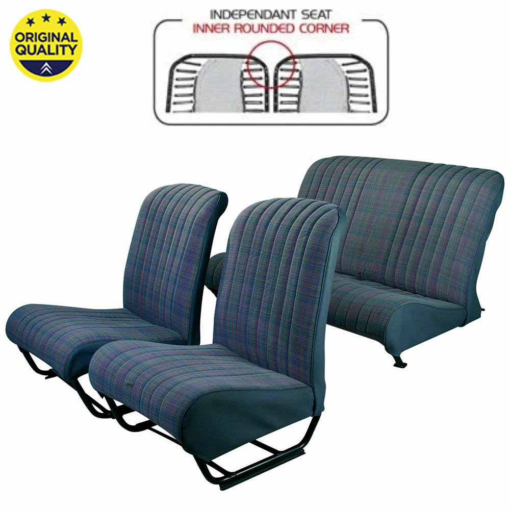 33042112 Seat Cover - Inner Rounded Corners - With Sides - Special Pattern - Complete Set