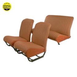 33042215 Seat Cover Set – Inner Squared Corners – With Sides – Chocolate Targa – Complete Set