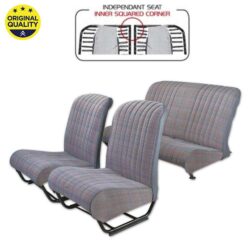 33042212 Seat Cover Set – Inner Squared Corners – With Sides – Special Pattern