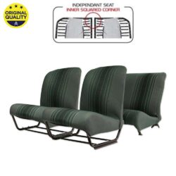 33042221 Seat Cover Set – Inner Squared Corners – With Sides – Raye Green