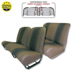 33042225 Seat Cover Set – Inner Squared Corners – With Sides – Raye Brown