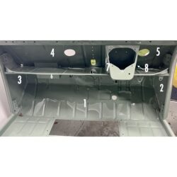 2600093 2cv Upper and Lower Bulkhead trim, Felt Sound proof Padding for Right Hand Drive