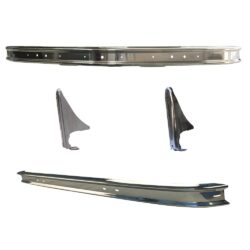 2109014 2cv Stainless Steel Bumper Kit