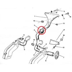 2504210 2cv Rubber Demister Gaiter