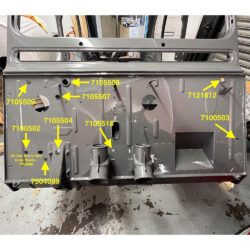 7100503 12mm Grommet (Bulkhead – See image)