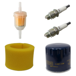 1603202 Oil Filter, 2x NGK Spark Plugs, Air Filter & Fuel Filter