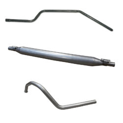 30090009 2cv Dyane 3 part Exhaust for 602cc