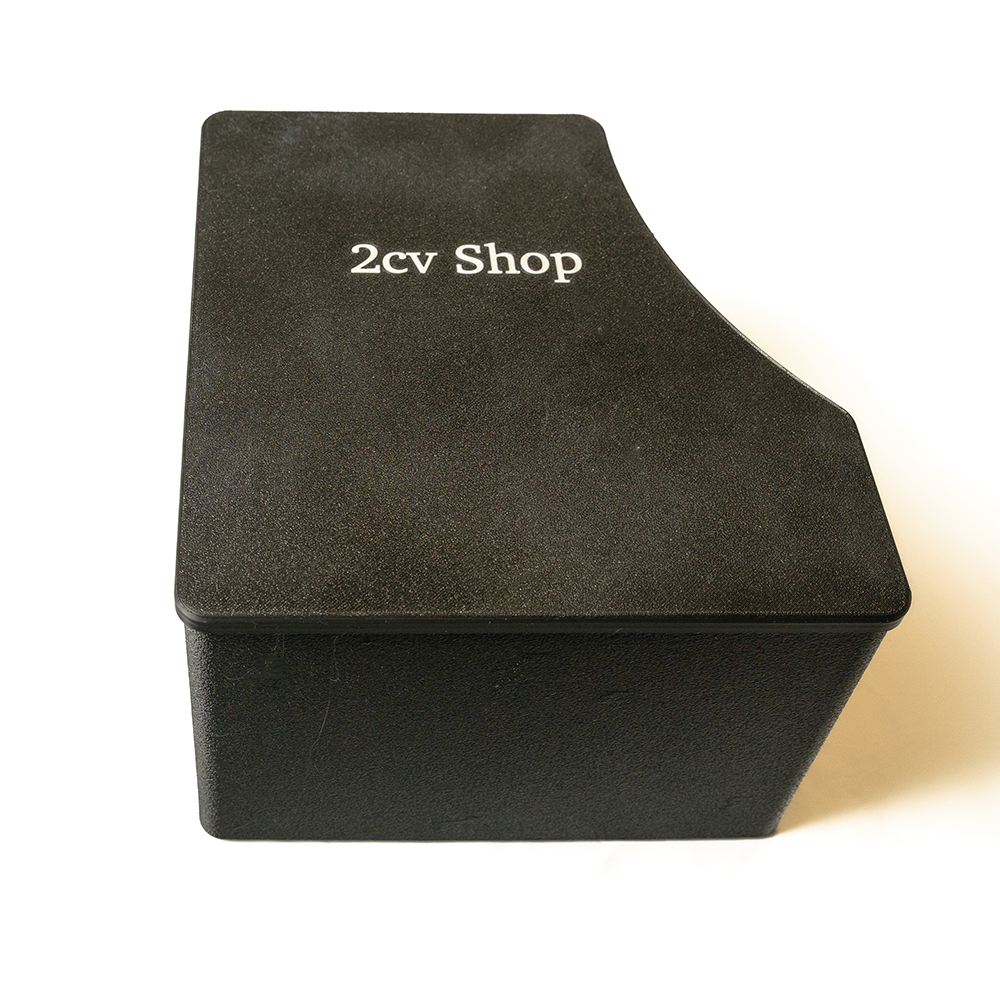 8011017 LEFT - 2cv Boot Box - BLACK (No Name)