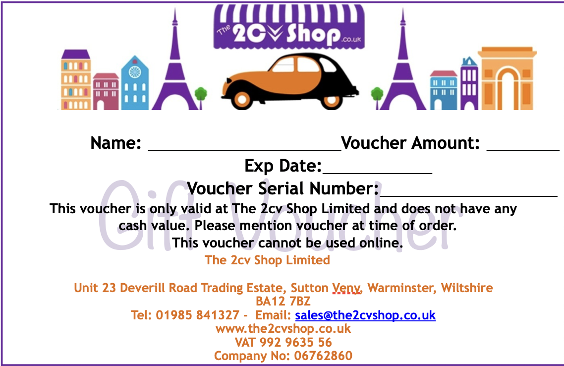 Gift Voucher £10.00