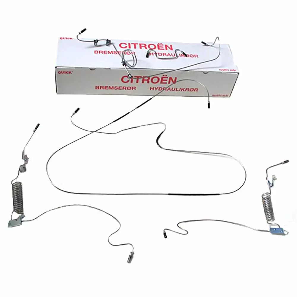 1001515 Complete Brake Pipe Set - Stainless Steel