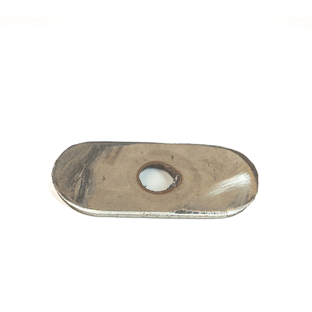 1010102 Fuel Tank Oval Washer Stainless Steel x1