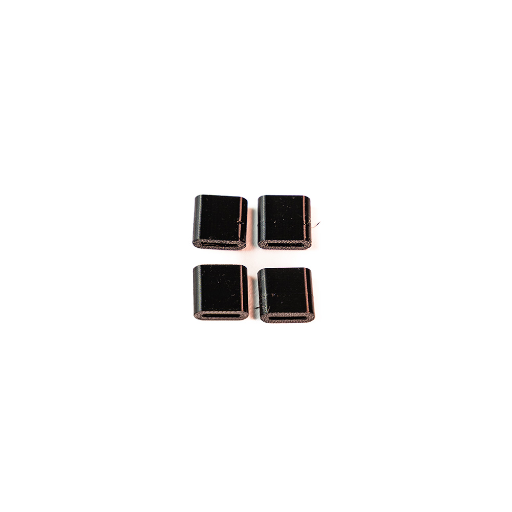 2902026 2cv Valance Panel Fixing Clip Rubber x4